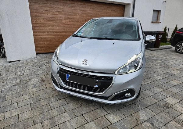 Peugeot 208 cena 19900 przebieg: 103000, rok produkcji 2015 z Września małe 106